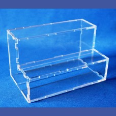 REPISA ESCALERA pegada   2 bases Fondo 80 mm<br>Medidas: 500 x 160 x 120 mm<br>